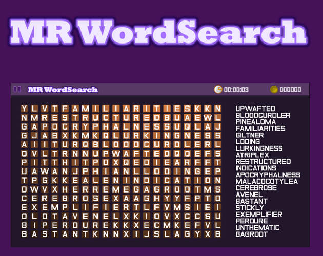 Games like MR WordSearch