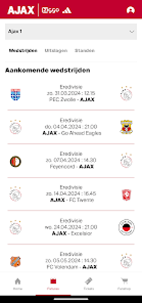 Ajax Official App screenshot