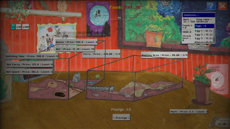 Idleant - an idle game about ant screenshot