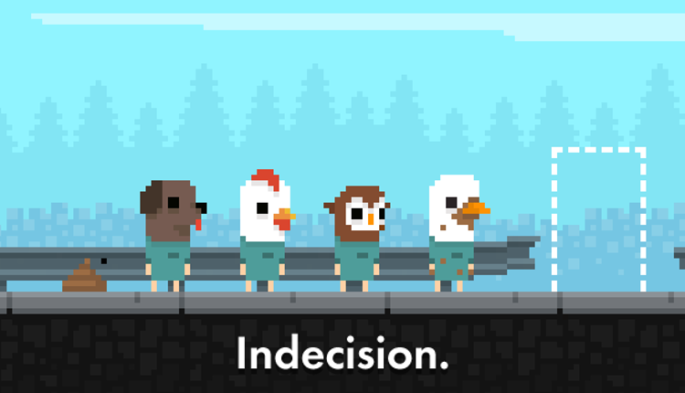 Indecision. Game Cover