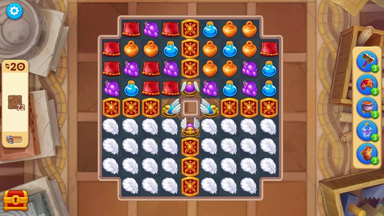 Jewels of Rome: Match-3 Game and City Builder Image