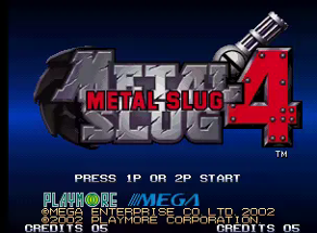 Metal Slug 4 Image