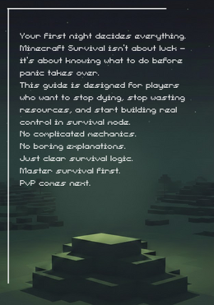 Minecraft Survival: From First Night to Full Control Vol.1 screenshot