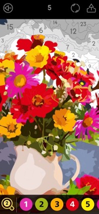 Oil Painting | Color by Number Image