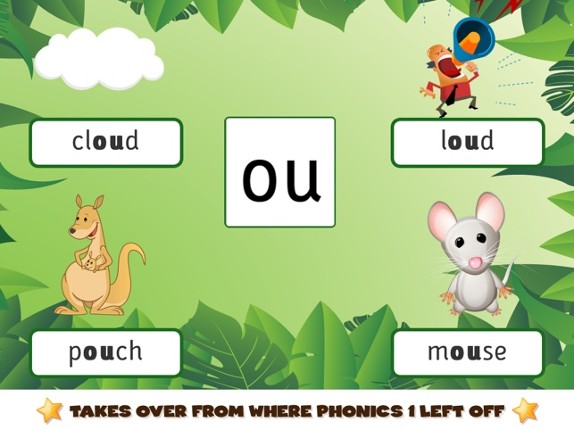 Pirate Phonics 2 : Kids learn to read! screenshot