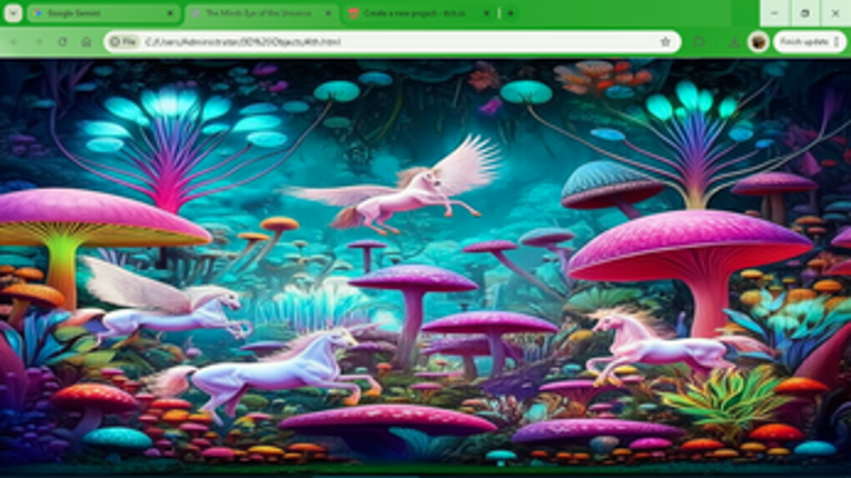 The Minds Eye of the Universe Image