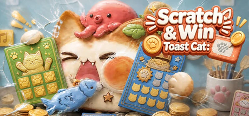 Toast Cat: Scratch & Win Image