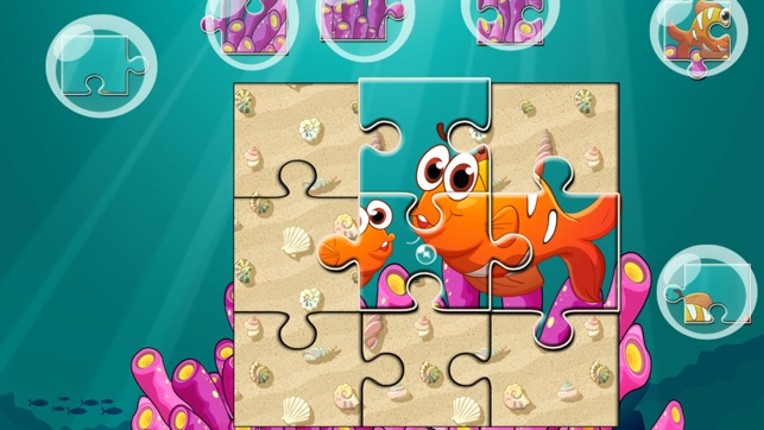Underwater Puzzle – Sea and Ocean Animals for Kids screenshot