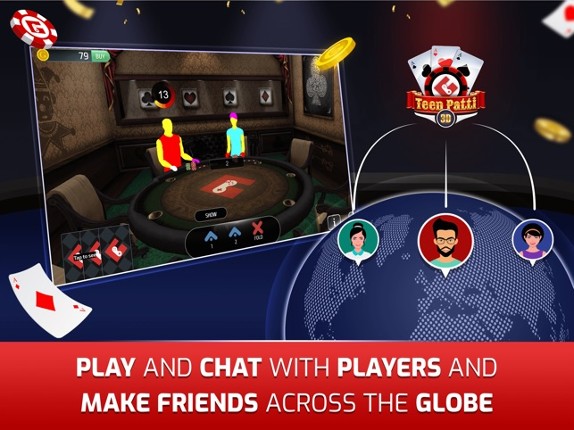 3D Teenpatti screenshot