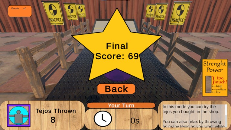 A Rayuela Game screenshot