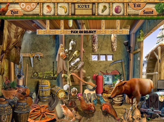 Barn Yard Hidden Object Game screenshot