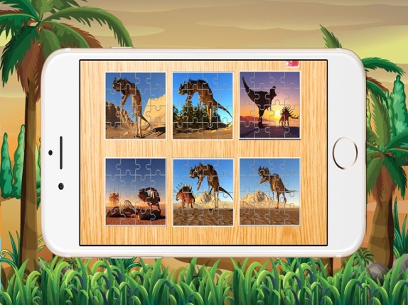 Dino Puzzle Jigsaw Dinosaur Games for Kid Toddlers screenshot