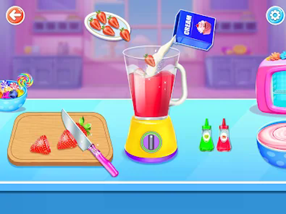 Sweet Ice Cream Maker Games screenshot