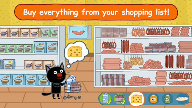 Kid-E-Cats: Kids Shopping Game Image