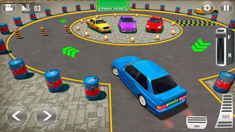 Modern Car Parking 3D Games Image