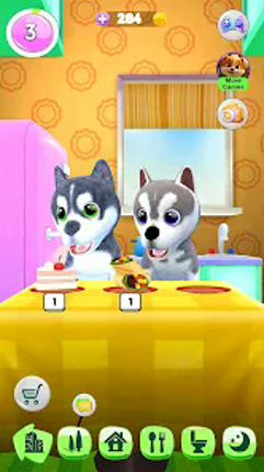 Talking Husky Dog Image