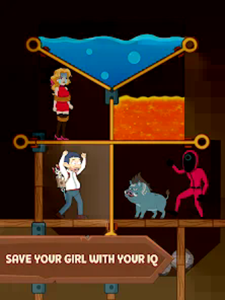 Pull Pin Puzzle: Rescue Girl screenshot