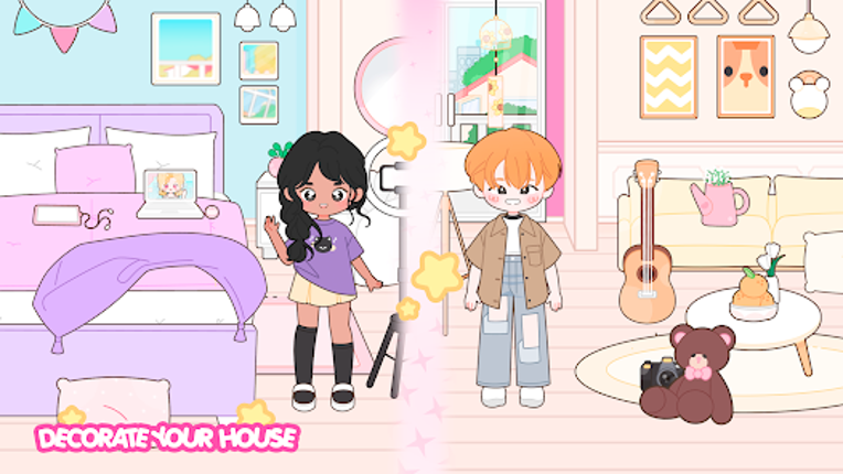 Cozy Doll House: Deco Dress up screenshot