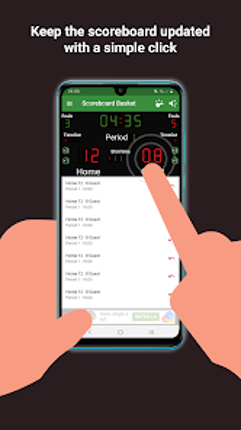 Scoreboard Basket screenshot