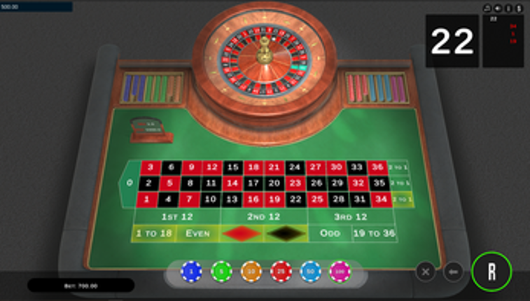 Roulette Game screenshot