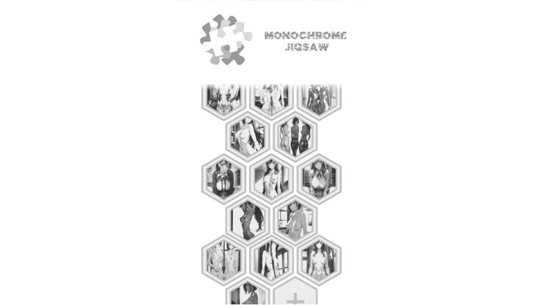 Monochrome Jigsaw screenshot