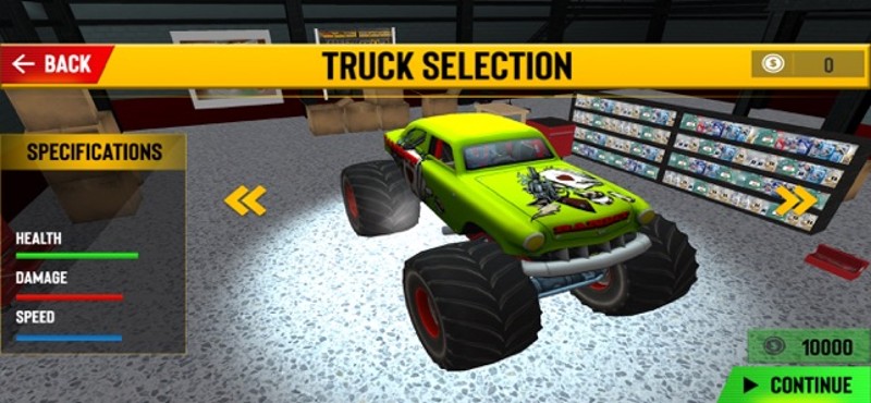 Monster Demolition truck Derby screenshot
