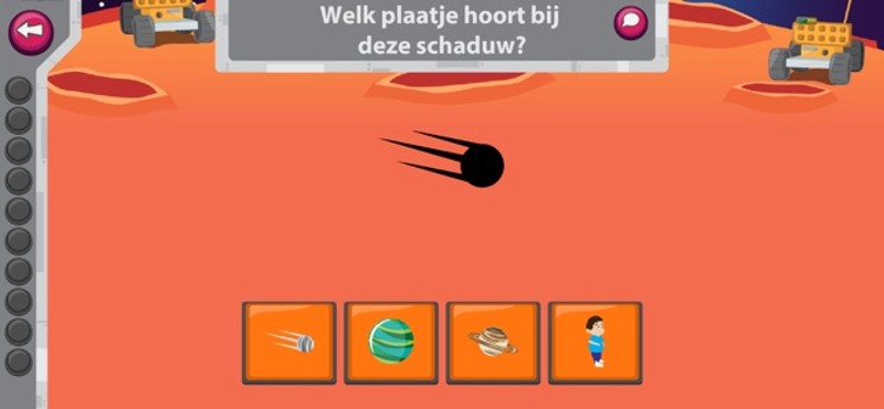 Op reis in de ruimte! screenshot