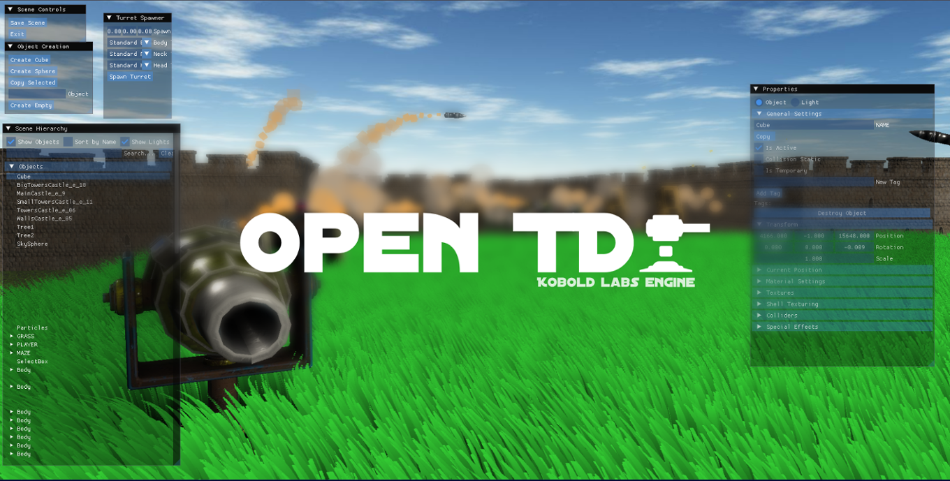 Games like OpenTD (KoboldLabs Engine)
