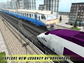 Racing in Train - Offroad Subway Driver 2017 Image