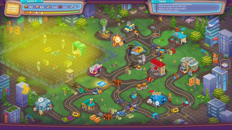 Rescue Team: Attack of the Atom screenshot