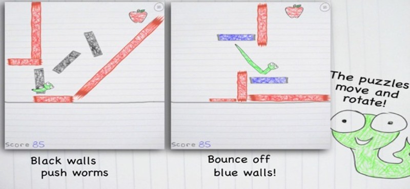 Scribble Worm Trial Image