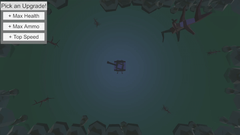 Tanks vs Zombies - Games Dev AS2 Image