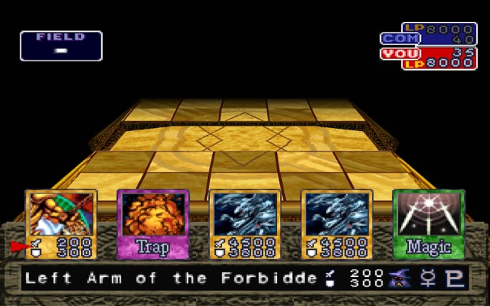 Yu-Gi-Oh! Forbidden Memories screenshot