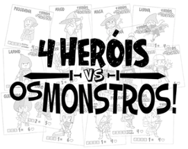 4 Heróis vs Os Monstros (PT-BR) Image