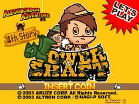 Aleck Bordon Adventure: Tower and Shaft Advance Game Cover