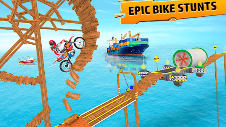 Stunt Extreme Bike Race screenshot