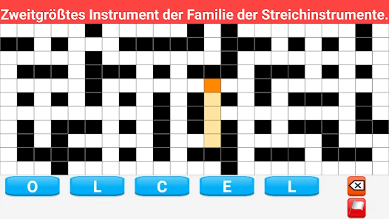 Kreuzworträtsel Deutsch screenshot
