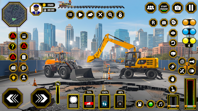 JCB Construction Games 3D Sim Image