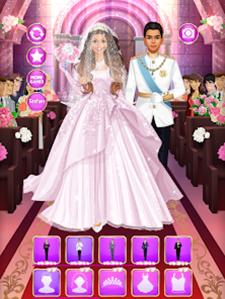 Wedding Bride Dress Up screenshot