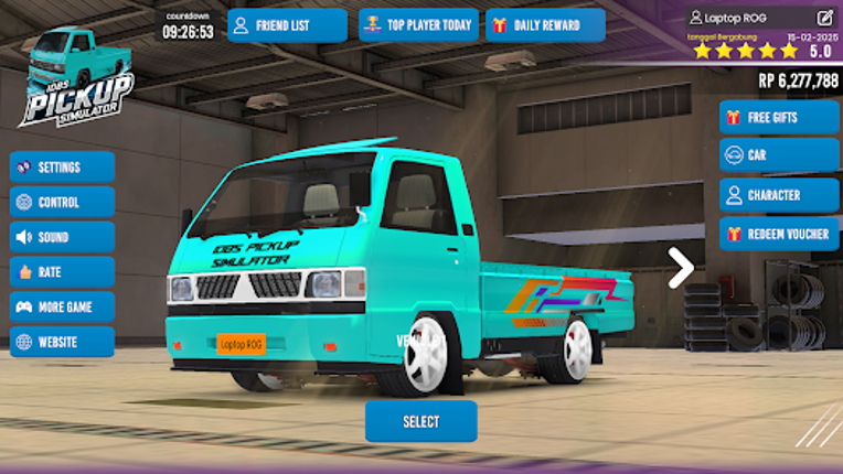 IDBS Pickup Simulator Image