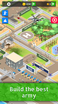 Idle Army Base: Tycoon Game screenshot