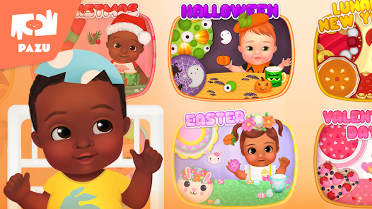 Baby Birthday Maker Game screenshot