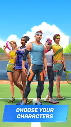 Tennis Clash: Multiplayer Game Image