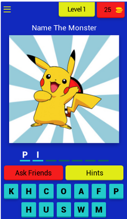 Guess The Pokemon Quiz Game Free screenshot