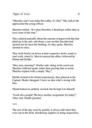 Signs of Love screenshot
