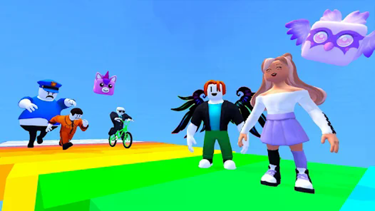 Obby World: Parkour Games screenshot