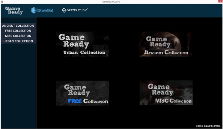 Game-Ready Assets screenshot