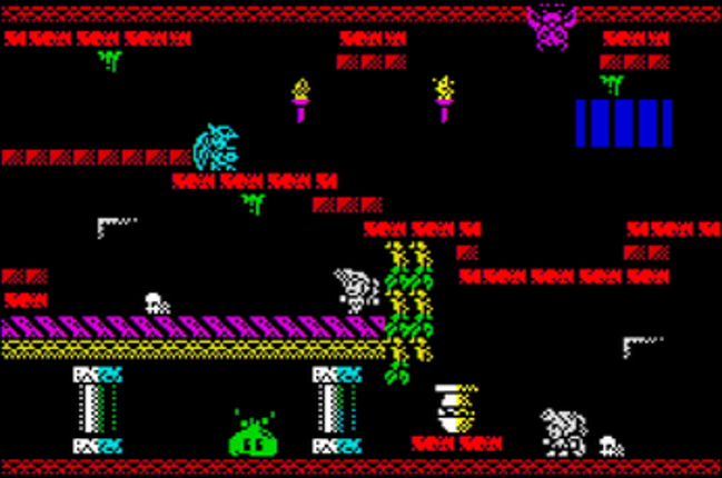 Hammer Knight (Zx Spectrum) screenshot
