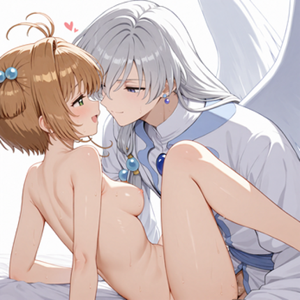 Moonlit Secrets: magical girl & the Guardian (R18) screenshot