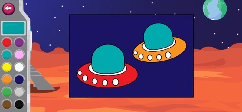 Op reis in de ruimte! screenshot